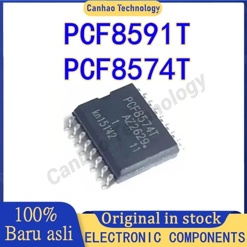 New Origina PCF8591T PCF8591 SOP-16 PCF8574T PCF8574AT PCF8574 8-bit A/D and D/A converter IC CHIP