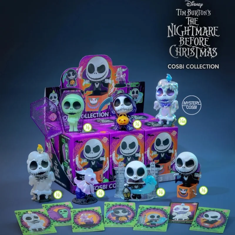 

Аутентичная серия Hottyos The Nightmare Before Christmas, слепая коробка, Jack'S Puppy Zero Zero, аниме-фигурка, модель, коллекционные игрушки