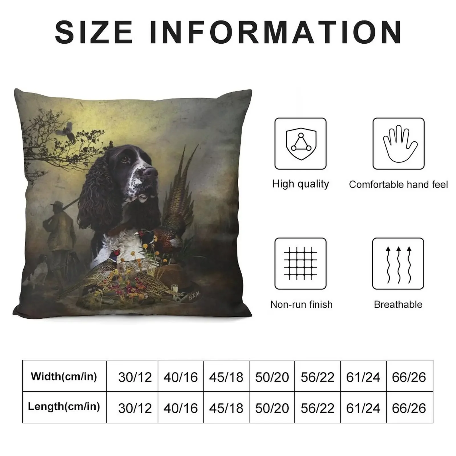 English Springer Spaniel with pheasant Throw Pillow Cushions For Children Cushions For Sofa pillow