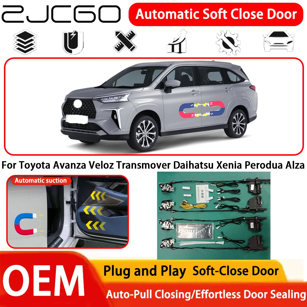 

for Toyota Avanza Veloz Transmover Daihatsu Xenia Perodua Alza Car OEM Plug and Play Automatic Electric Soft Close Door System