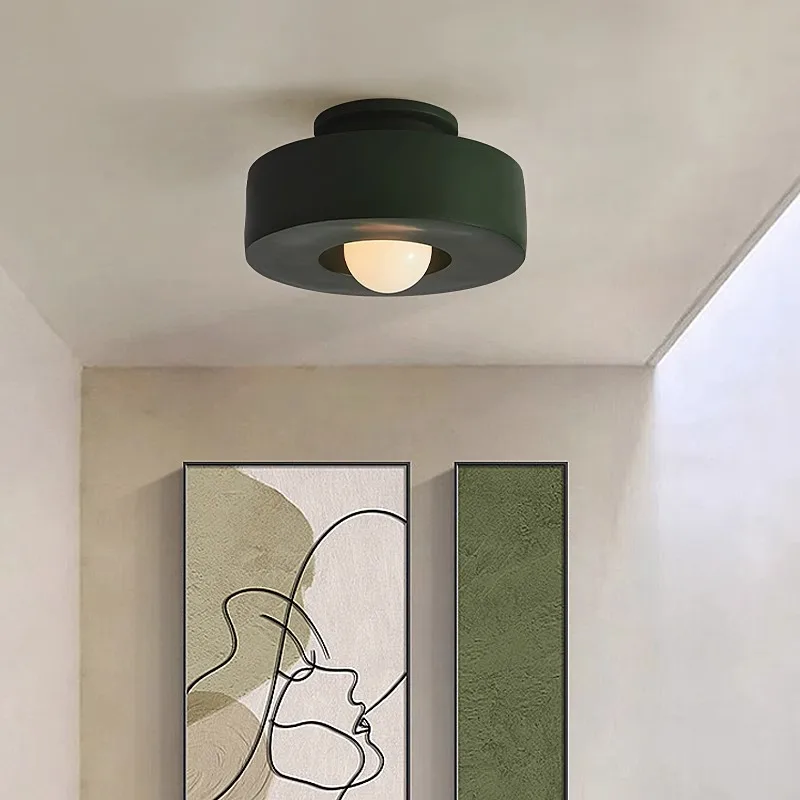 Nordic gospodarstwa domowego lampa sufitowa LED minimalistyczna kryty dom Top lampa sufitowa sypialnia pokój dzienny gabinet korytarz oświetlenie balkonowe