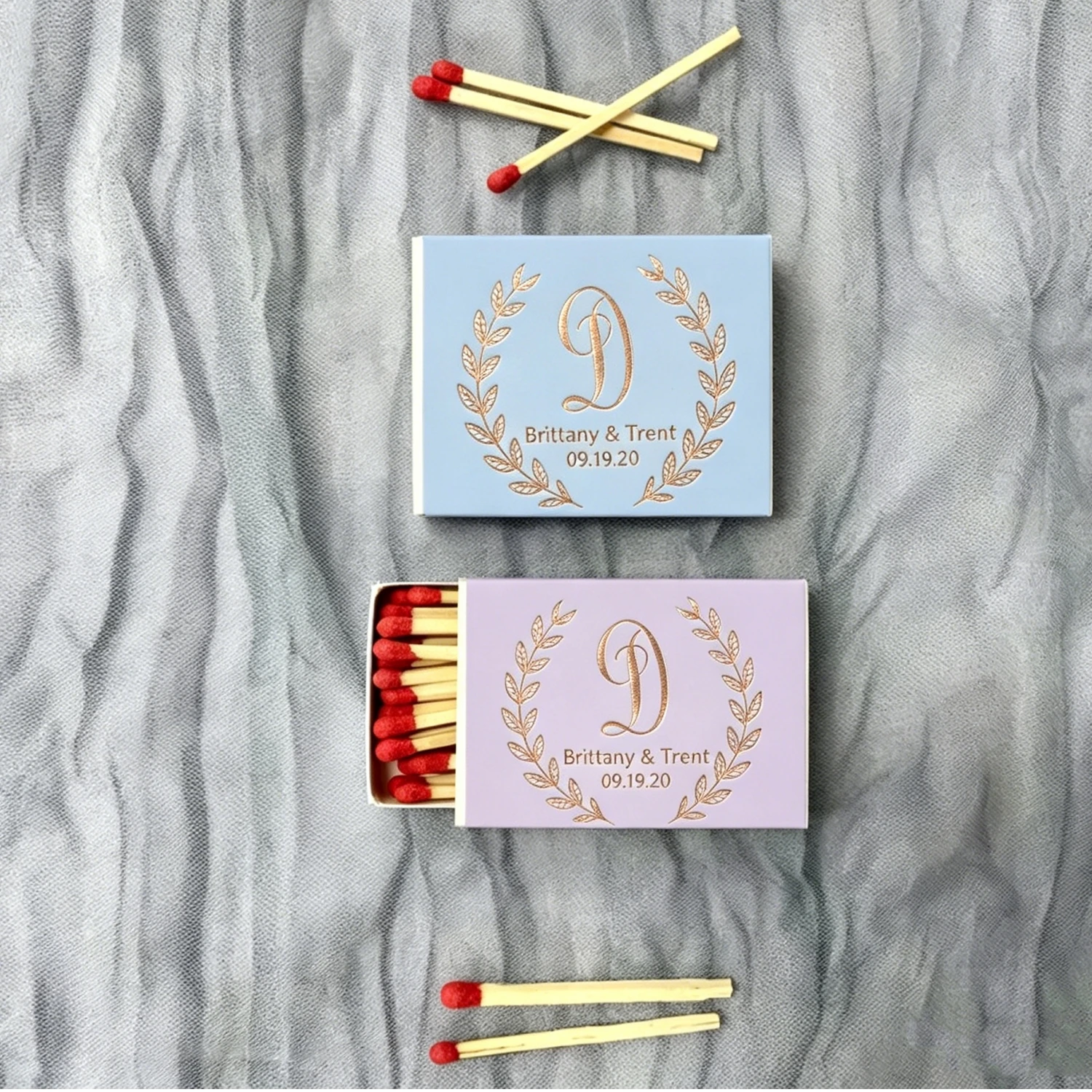 

Custom Wedding Colorful Matchboxes, Personalized Bright Design, Vibrant Favours for Wedding Party