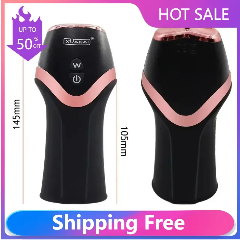 X-Mas لعبة الاستمناء التلقائي التحمل للرجل آلات الحلب الرجال الذكور الجنس الاستمناء 18 Eilik روبوت 10 وضع فراغ Sucti #1