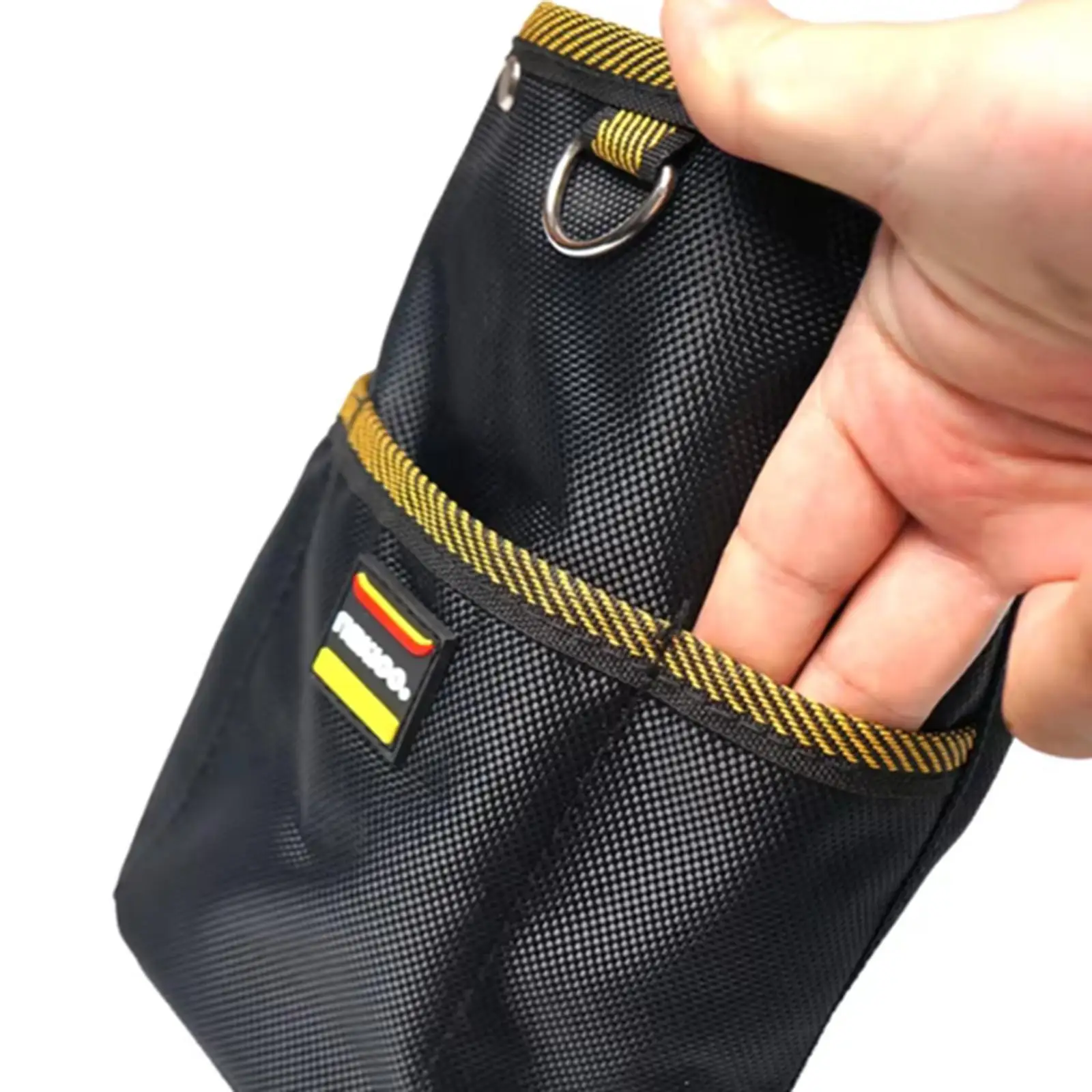 

Поясная сумка для инструментов с регулируемым креплением на пояс, быстросъемным крючком, из ткани Оксфорд, для работы на объекте и ремонта