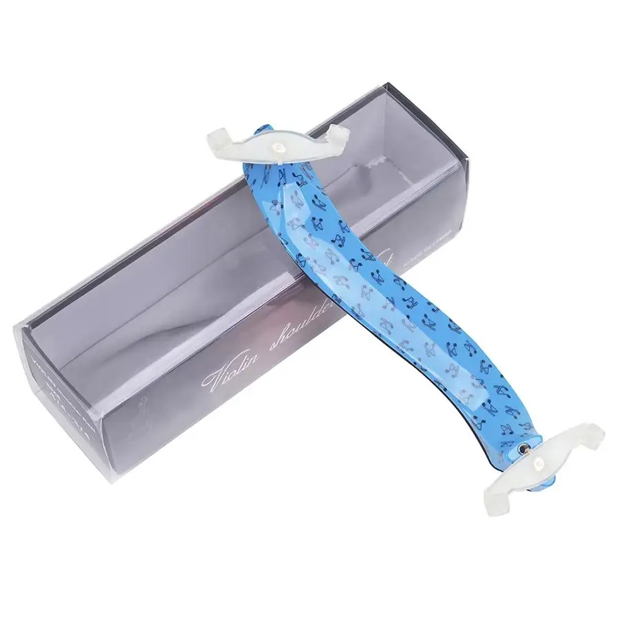 IRIN الكمان الكتف الراحة خشب القيقب هلام السيليكا الأزرق قابل للتعديل المهنية 3/4 4/4 الكمان الكتف الراحة أجزاء الملحقات