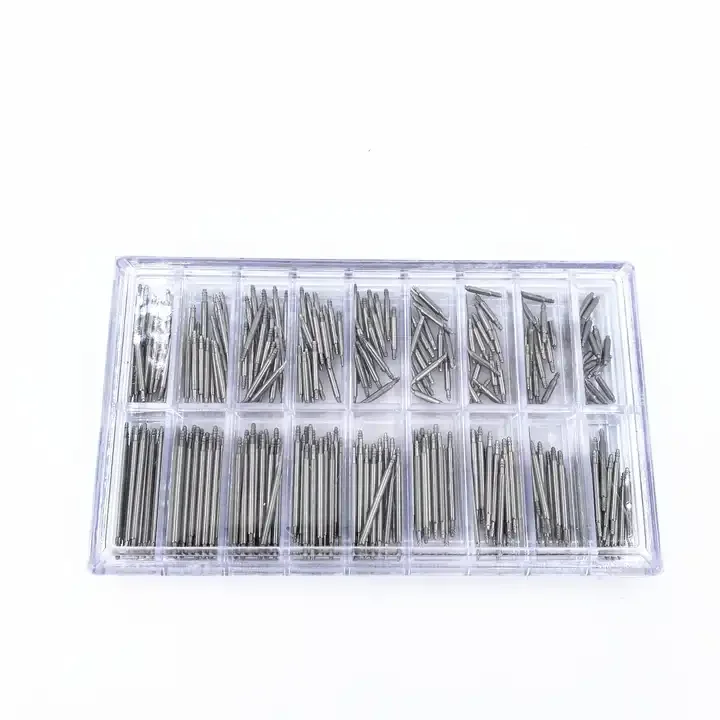 Watch Accessories & Parts Stainless Steel Watch Band 270 Pcs Spring Bars Strap Link Pins 6-23mm Watchmaker