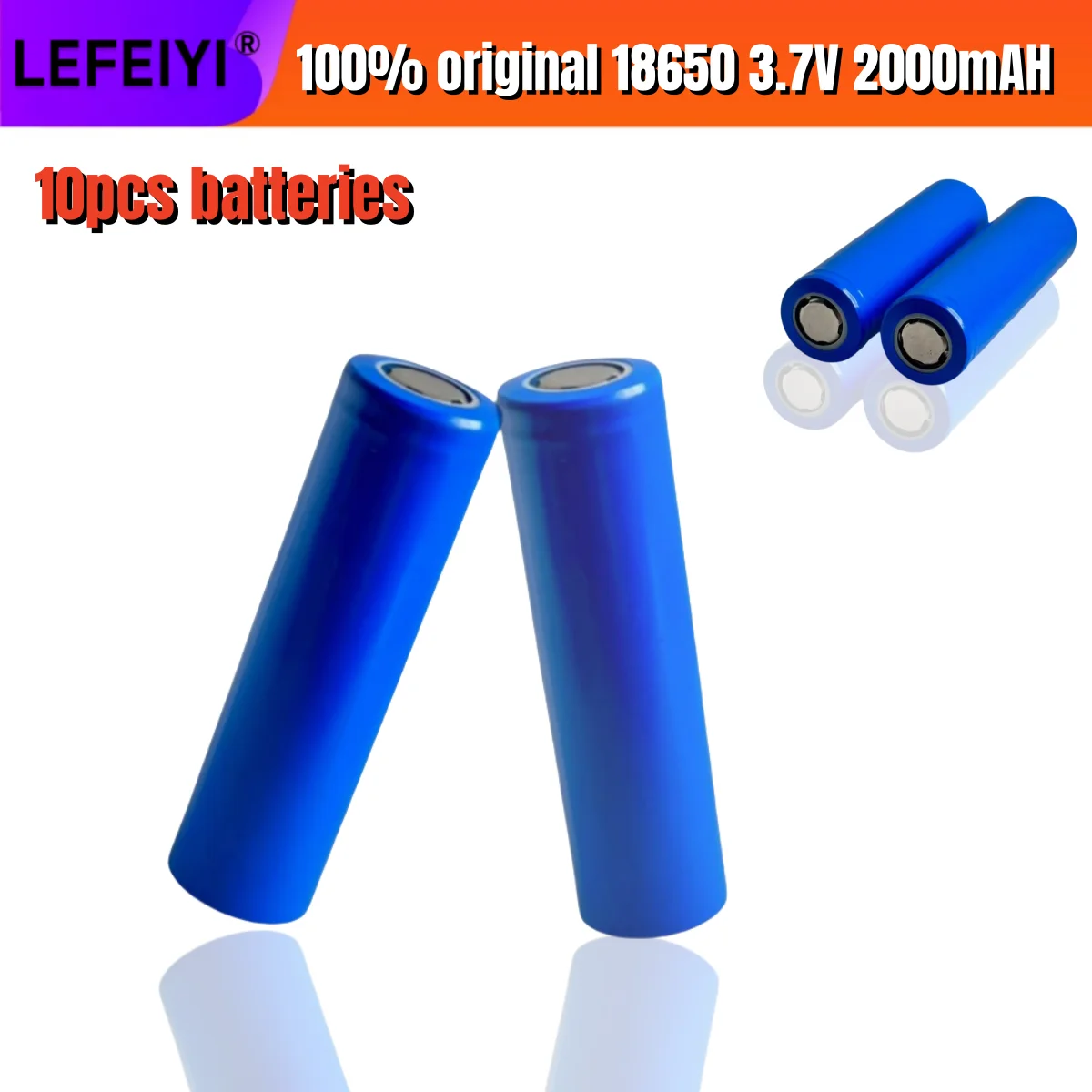 10pcs new original HG2 18650 2000mAh battery 18650 3.6V discharge 20A dedicated to power rechargeable battery