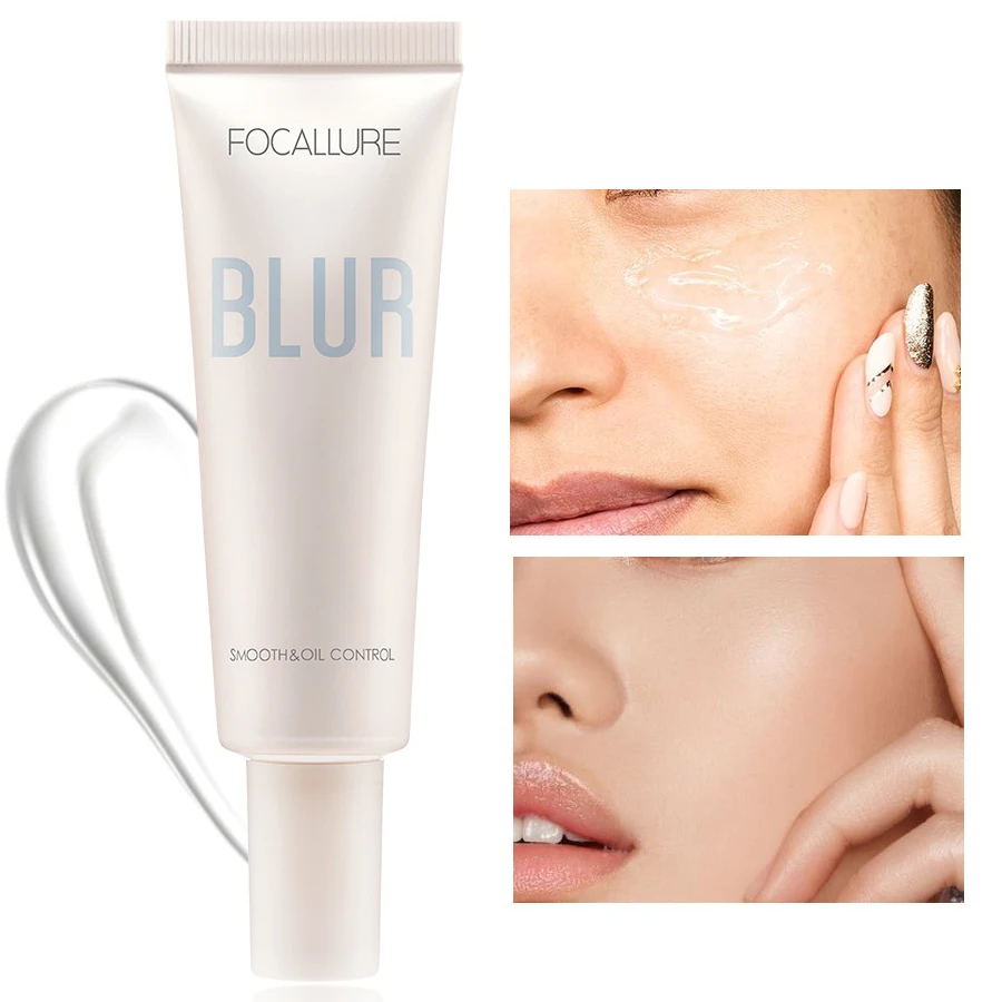 Focallure Pore Primer Smooth Skin Surface Cover Oil Control Facial Makeup Face Base Clear Gel Primer