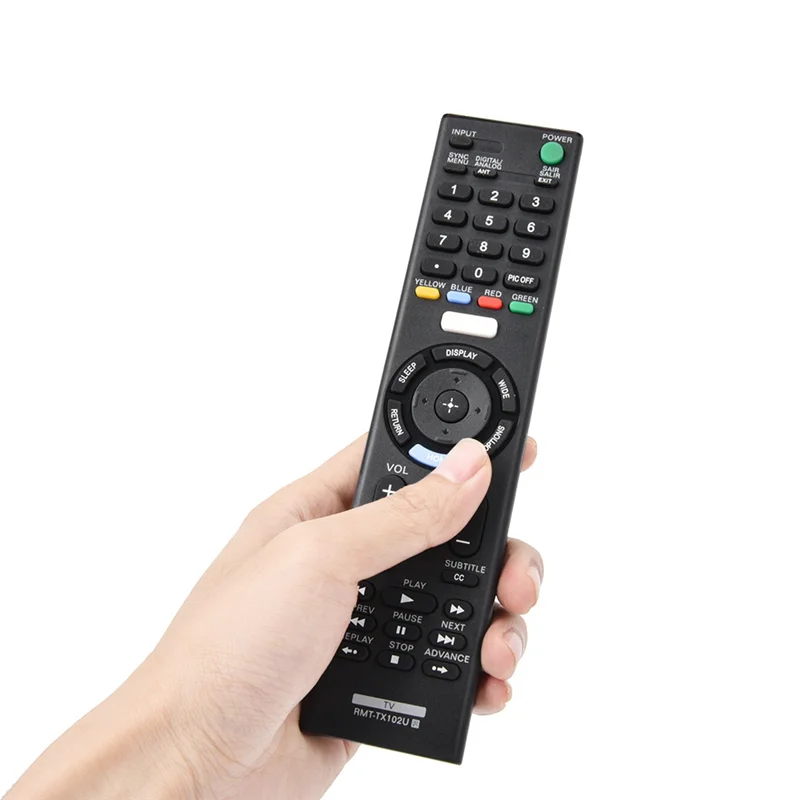 FULL-2X Smart TV Remote Control For Sony Rmt-Tx102u For Rmt-Tx100d Rmt-Tx101j Rmt-Tx101d Rmt-Tx100e Rmt-Tx101e Rmt-Tx200