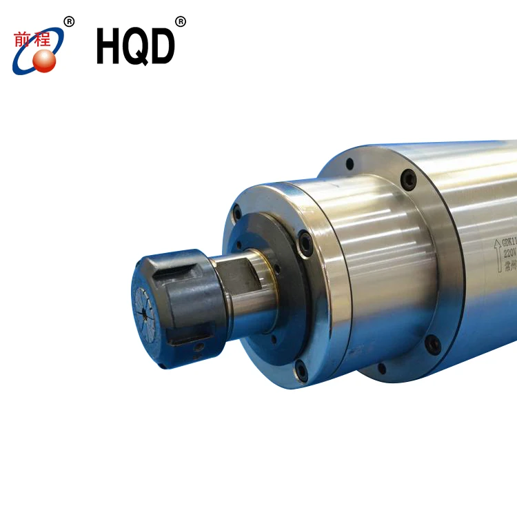 GDK125-18-24Z/5.5 5.5kw water cooling spindle motor for CNC machine stone and metal cutting