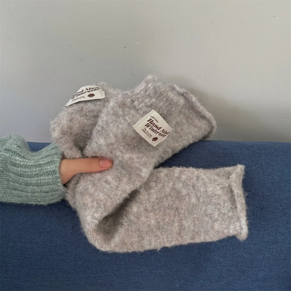 

Casual Colorful Kintted Y2k Leg Warmers Soft Sweet Leg Warmer Women Footcover Hosiery Warm Leg Cover Girls