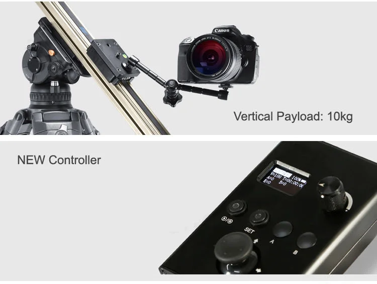 Film Equipment DSLR  Slider with Electronic Control Time Lapse for Film Shooting