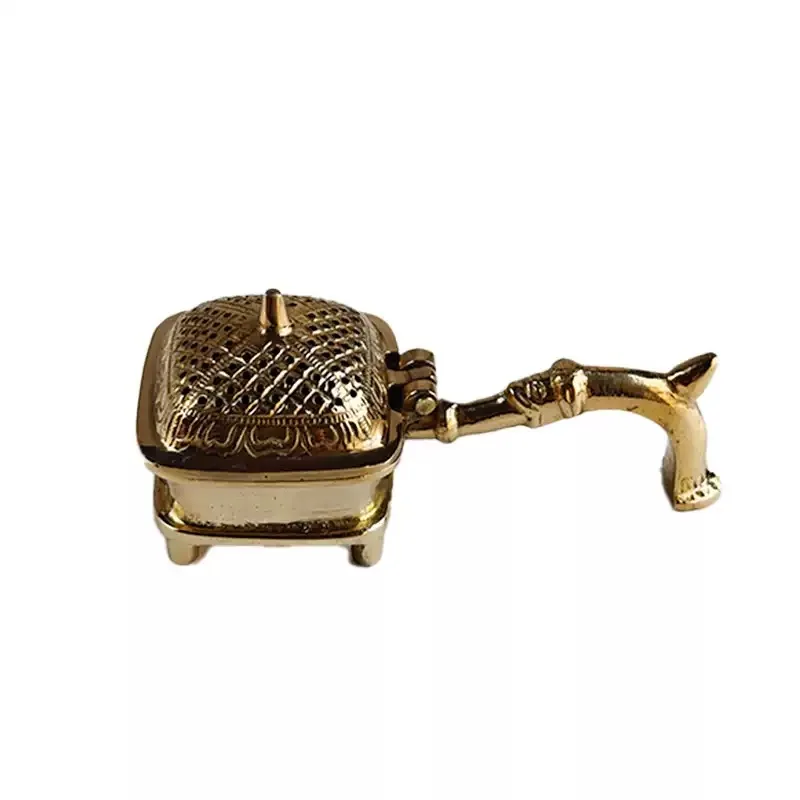 Universe Grocery Store Bronze Incense Burner Vintage Household Handheld Incense Burner, Many Incense Burner Ornaments