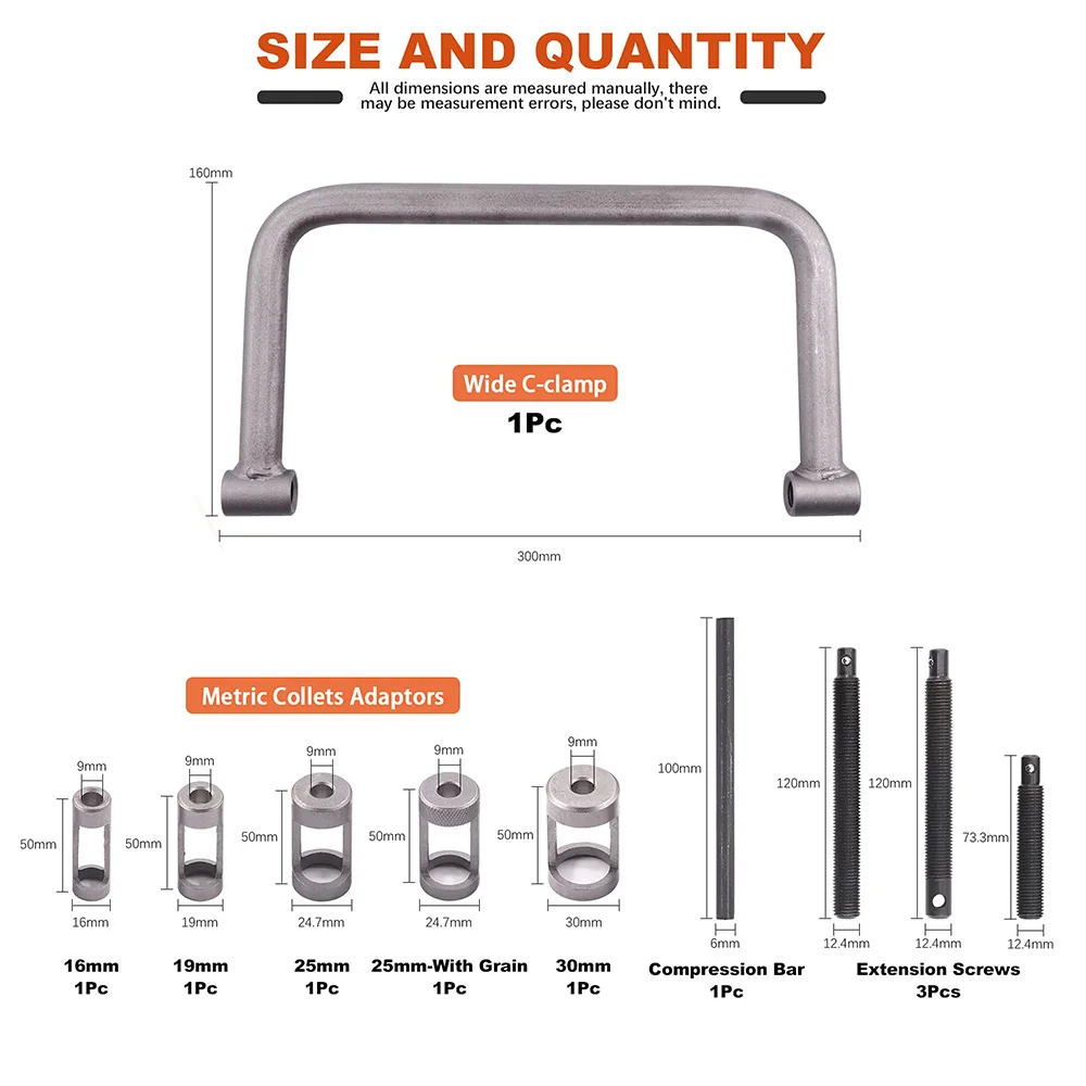 Podofo 10 قطعة صمام الربيع ضاغط المشبك مجموعة المحرك الربيع ضاغط صمام صمام الربيع ضاغط عدة #3