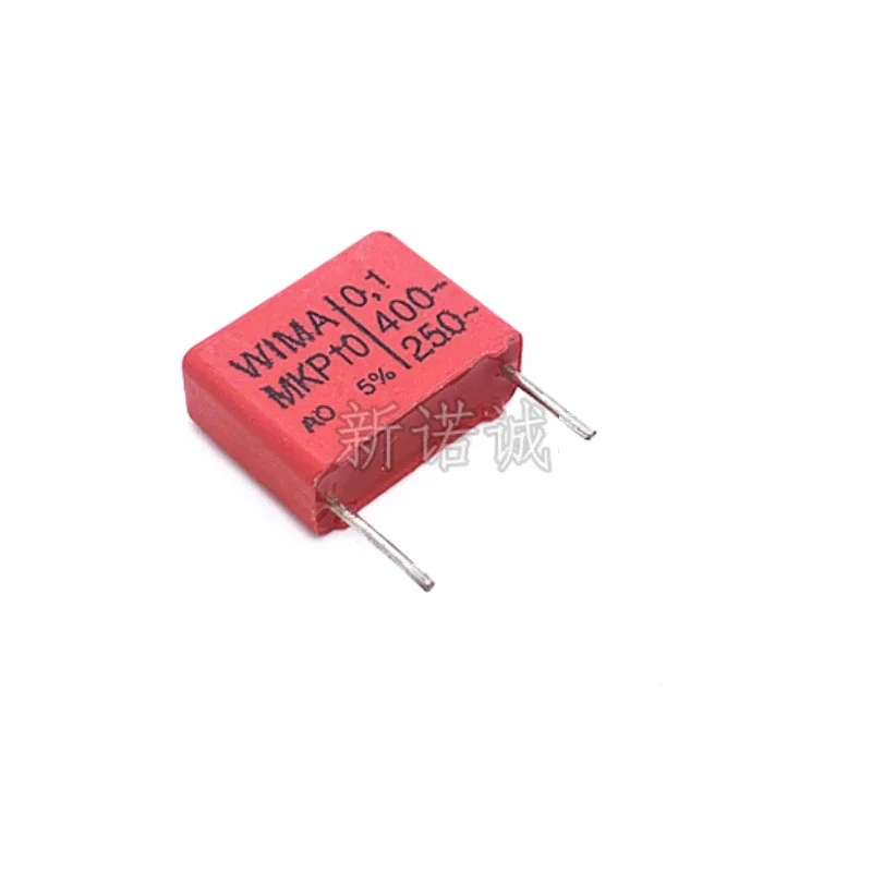 10pcs/100pcs Germany WIMA 400V 104 0.1UF 400V 100nF 104J 5% MKP10 Pitch 15mm Film Audio capacitor DIY