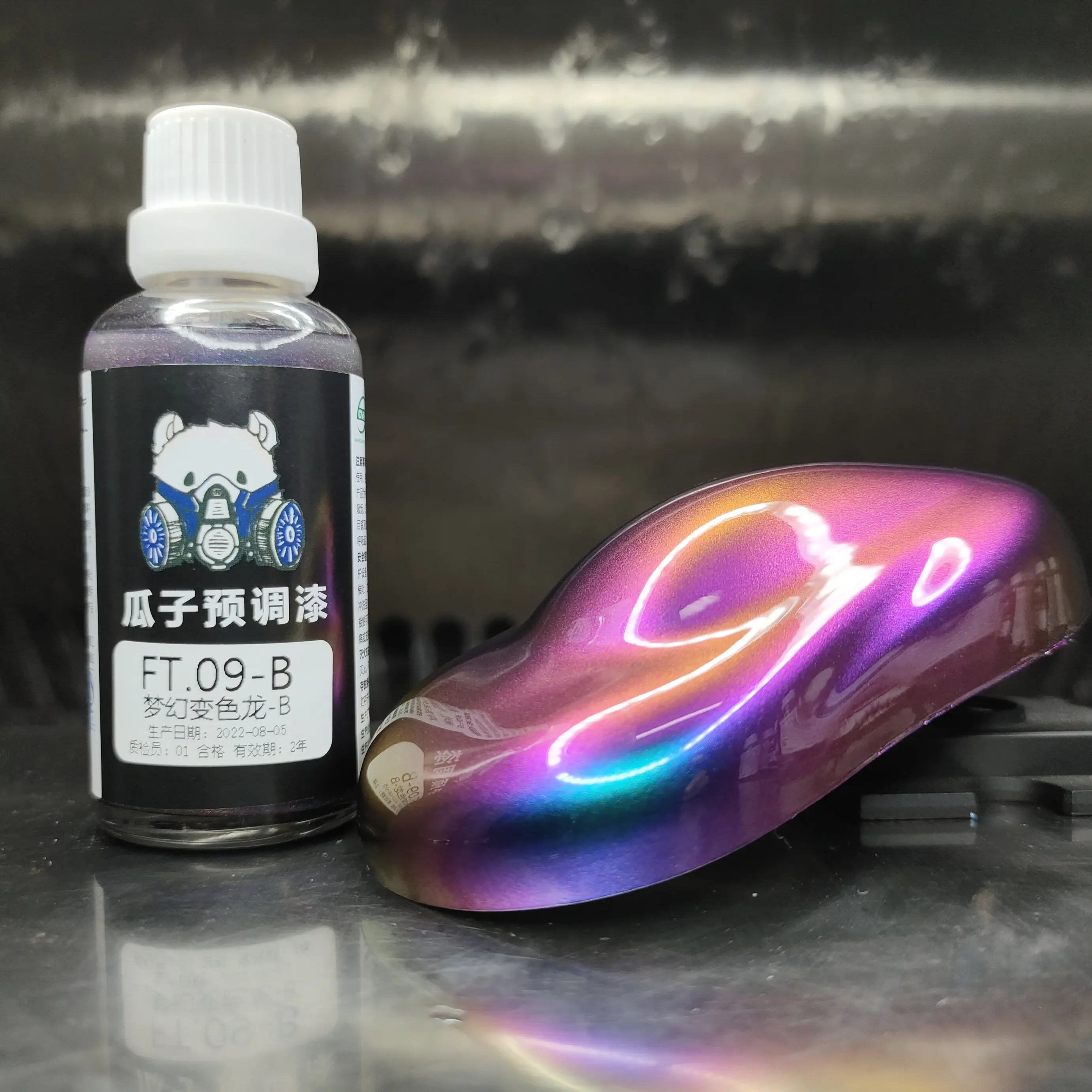 Paint FT.09-B Dreamy Chameleon Water-based Pre-adjusted No Dilution Required Model