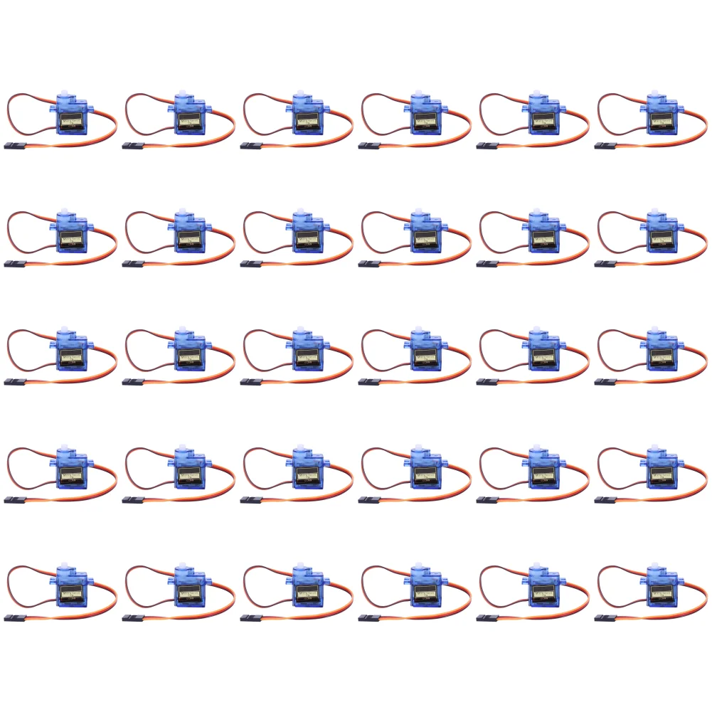 1-50PCS SG90 9G Miniatuur Servomotor Vaste Vleugel Micro Gear Servomotor 180/360 Graden voor RC Helicopter Vliegtuigen Vliegtuig