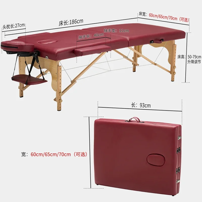 KMMT-Lit de massage pour la physiothérapie, livres d'oreille de tatouage de cils, table de massage, sommeil confortable de soeur, meubles de salon