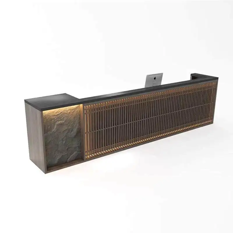 New Chinese Style Foot Bath Shop Front Desk Reception Desk Tavern Restaurant Health Center Checkout Page Counter Bar Table