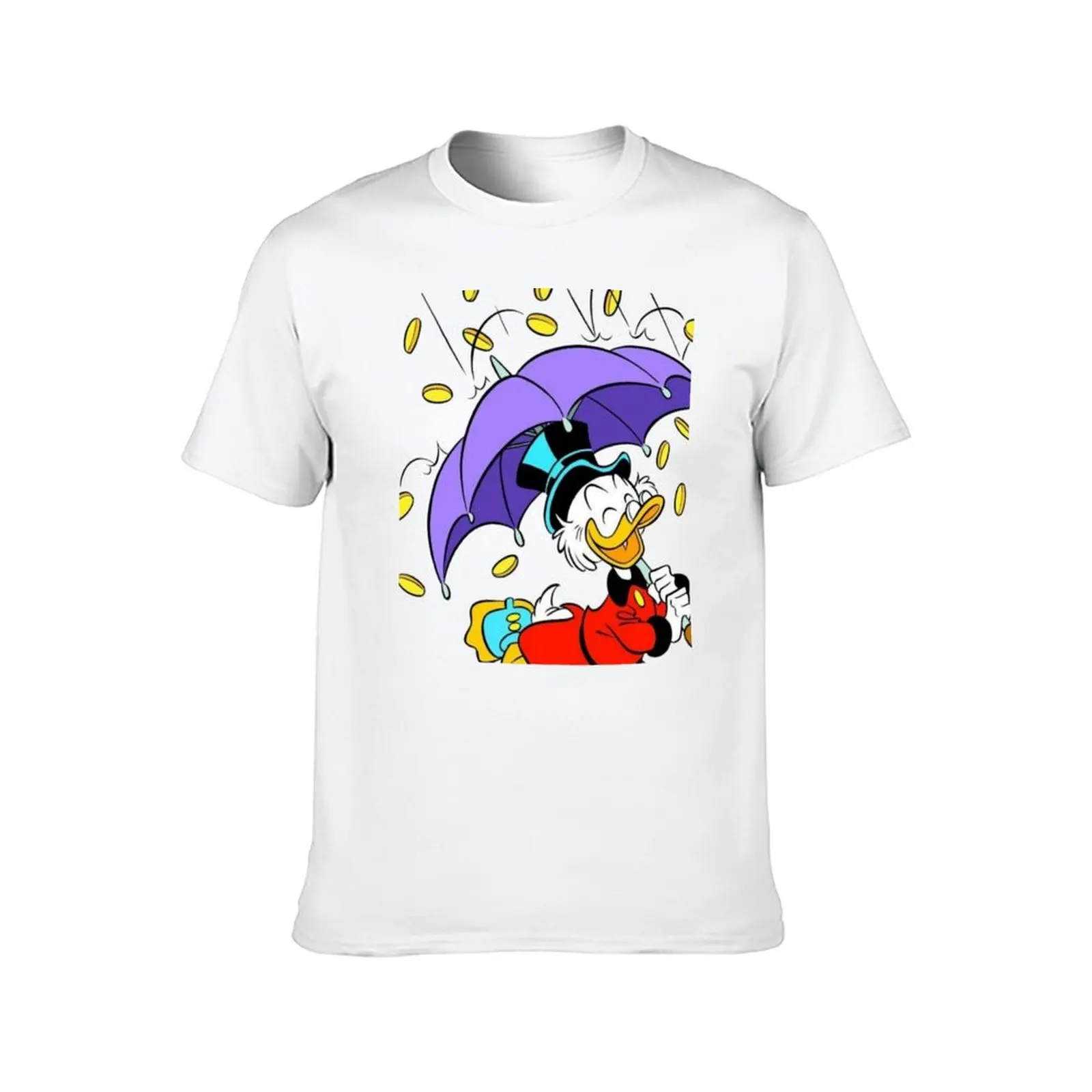 Scrooge Mcduck - happy T-Shirt blacks plus sizes mens champion t shirts