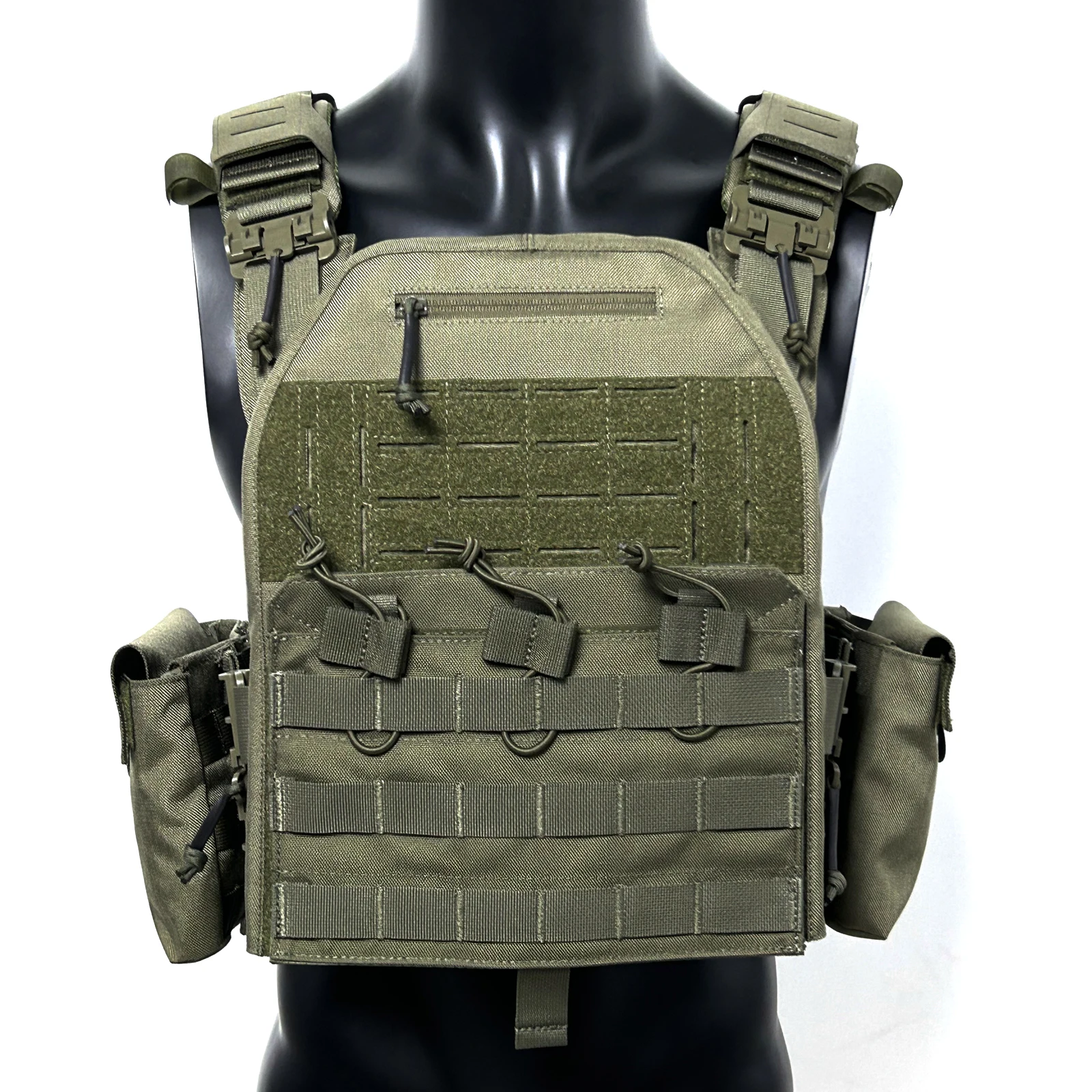 UNIONTAC Chaleco Táctico 1000D MOLLE Talla L con Bolsillos