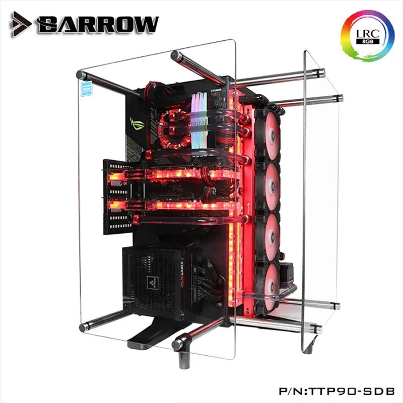 

Barrow TTP90-SDB,Waterway Boards For Thermaltak Core P90TG Case,For Intel CPU Water Block & Single/Double GPU/Pumps Building