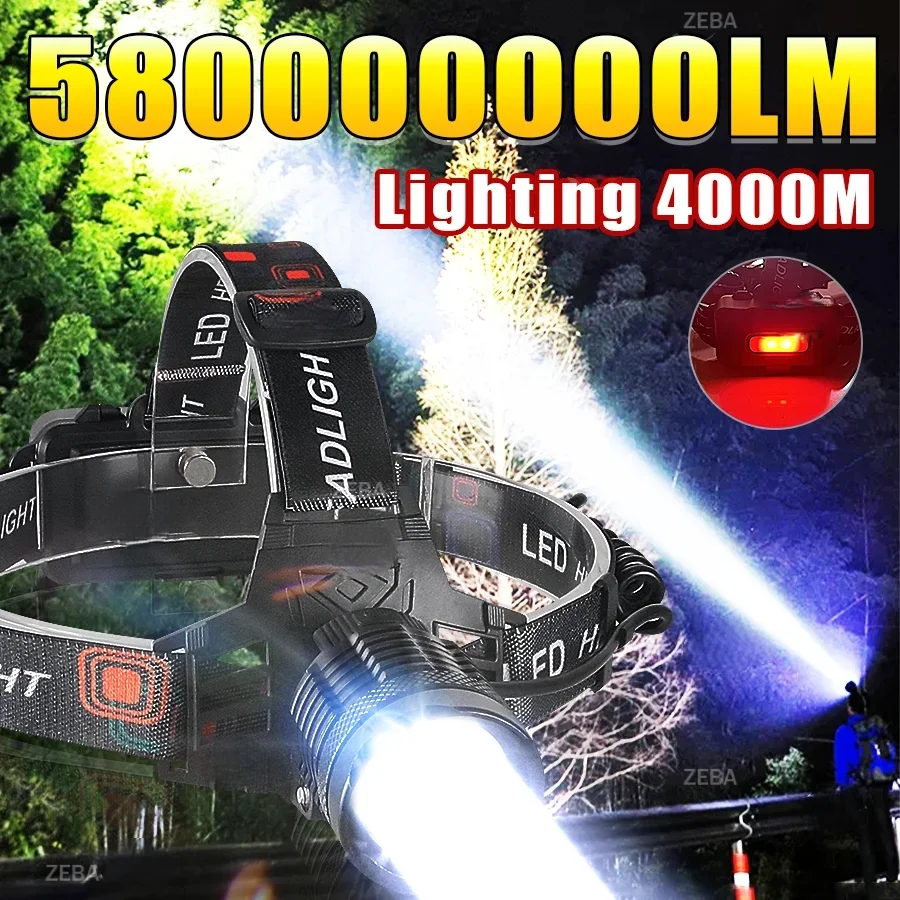 super-powerful-led-headlamp-58000000lm-strong-light-4km-headlight-rechargeable-head-flashlight-18650-fising-hunting-head-lantern