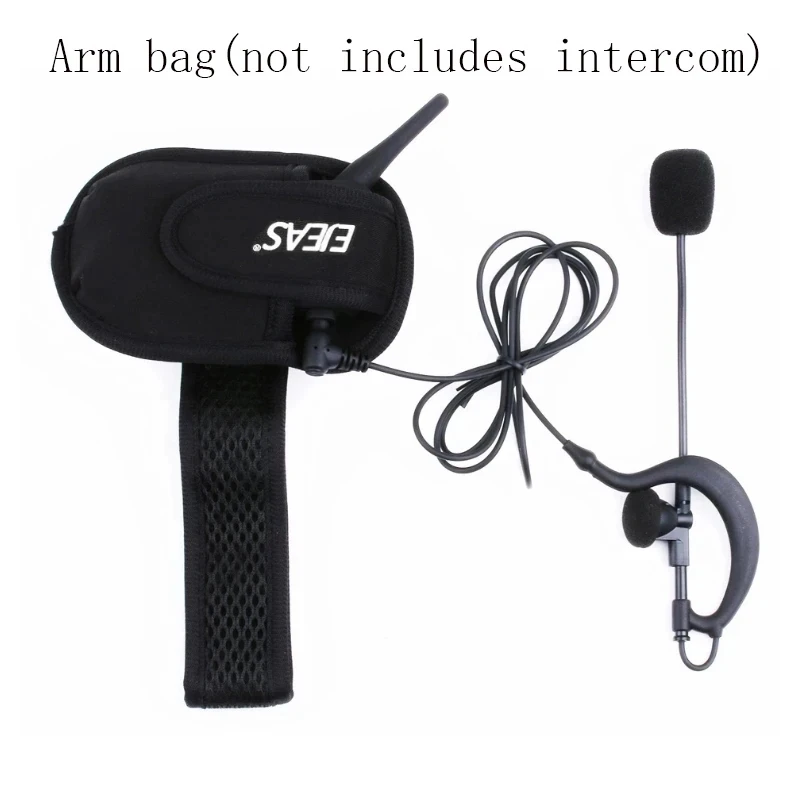 Football Referee Interphone Armband Bag Portable Pouch For EJEAS V6C Pro V4C Plus VNETPHONE V6C Plastic Easy Pocket