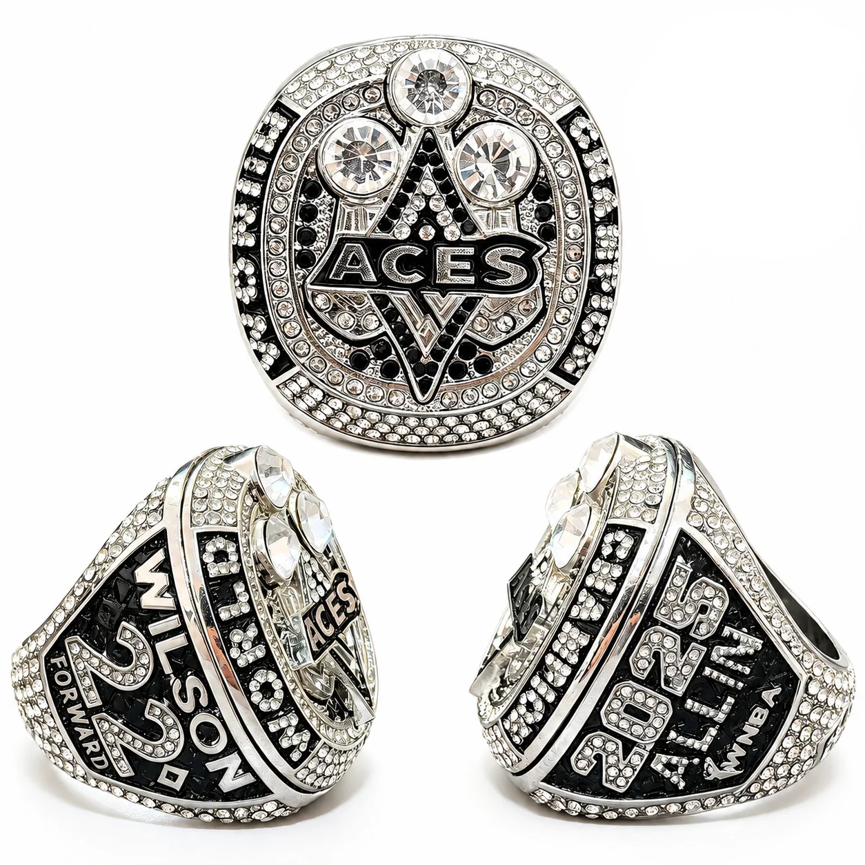 New 2025 ring Commemorative Ring Stainless Steel ring for girlfriend gift Champion accessories for Basketball fans Collect gift