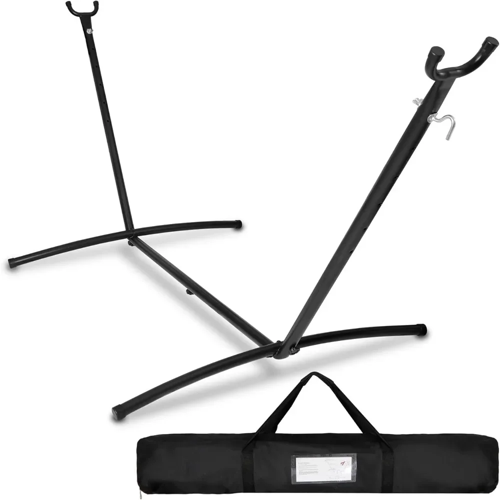 

9FT Hammock Stand, Heavy Duty 2 Person 620 LBS Capacity Steel Hammock Frame with Portable Carrying Case