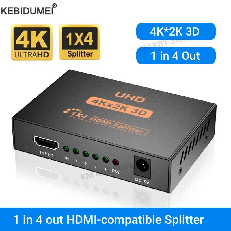 1 In 4 Out Hdmi-Com… - image