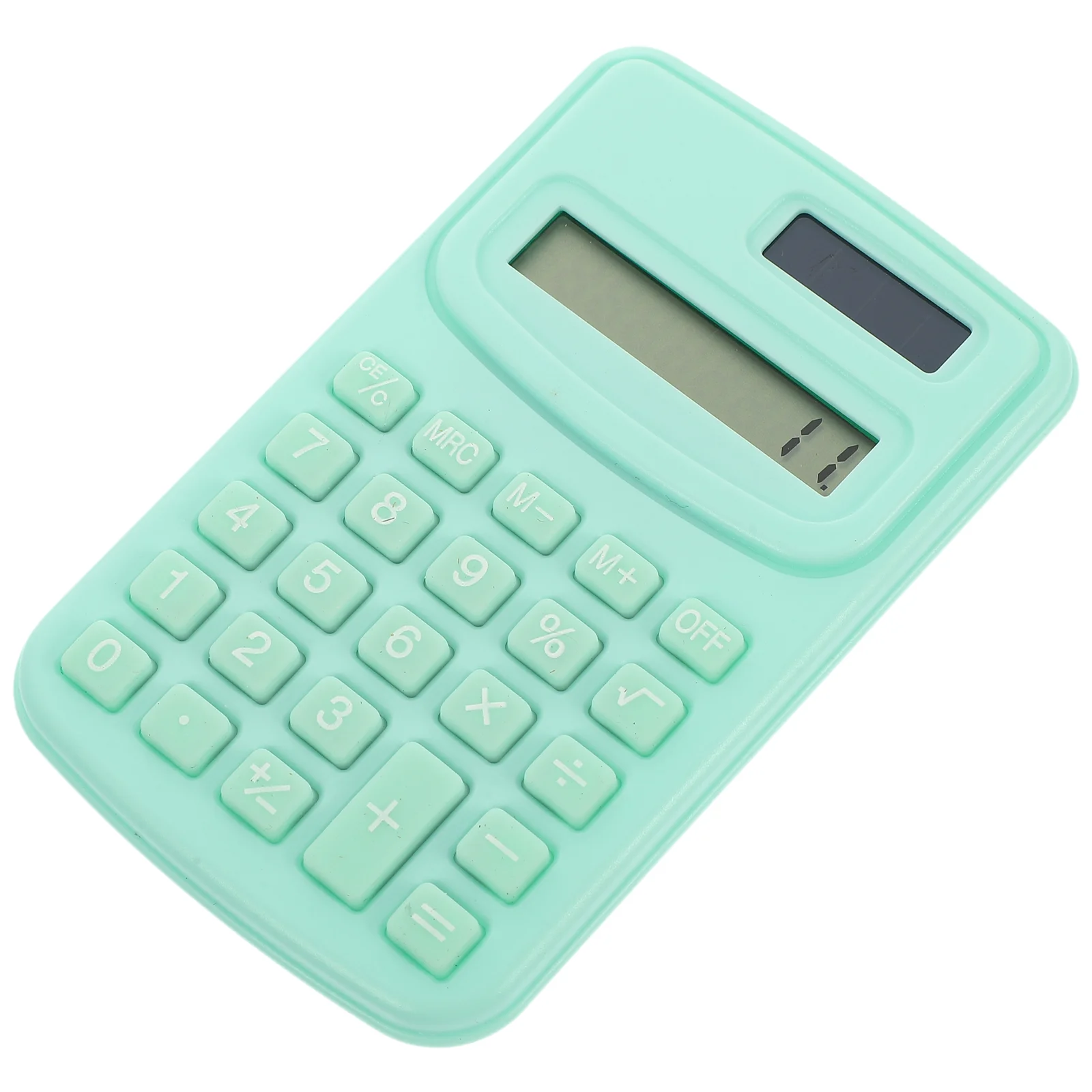 Small Calculator Vibrant Adorable Portable Cartoon Student Decor Electronic Handheld Convenient for Students