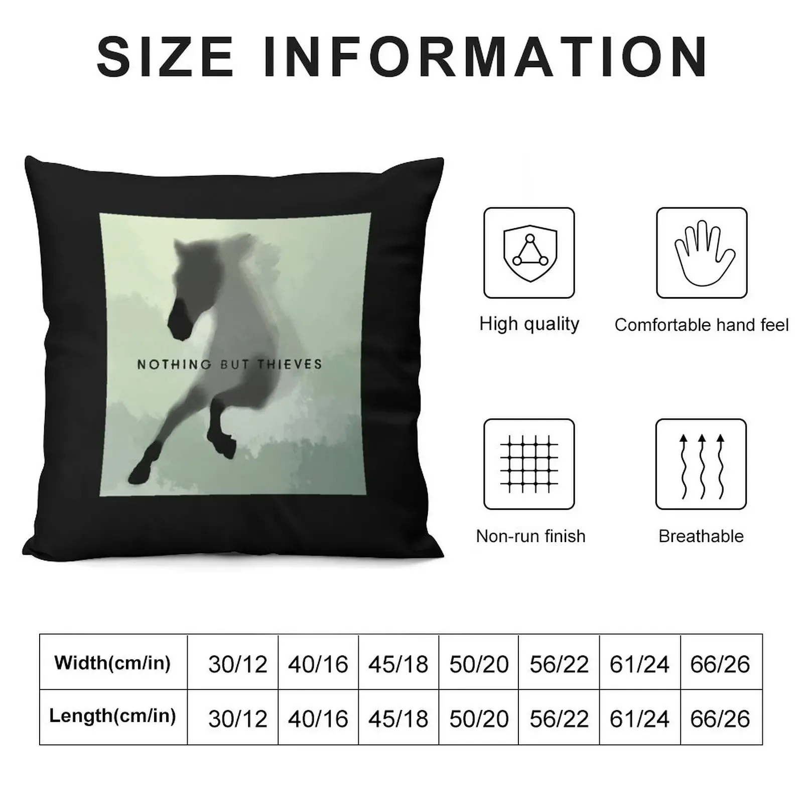 nothing but thieves Throw Pillow Custom Cushion Photo Rectangular Cushion Cover Decorative Cushions For Luxury Sofa pillow