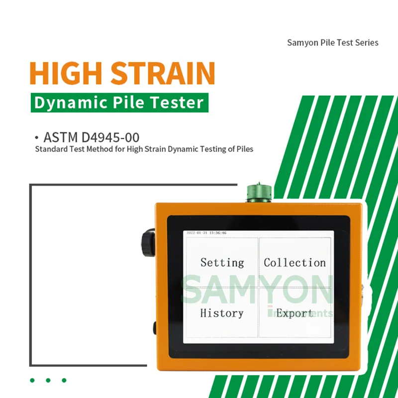 D4945 With Accelerometers Pile Integrity Analyzer For Dynamic Load(High Strain Impact Testing)