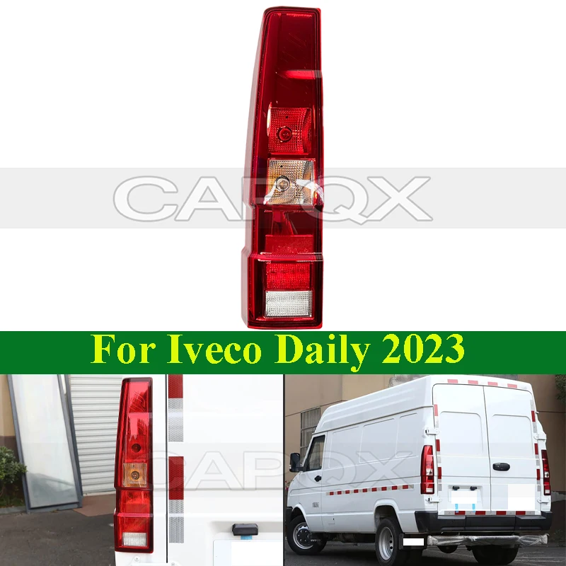 

Версия CAPQX CHN, задний бампер, задний фонарь, задний фонарь для Iveco Daily 2023, задний фонарь, задний фонарь, стоп-сигнал, задний указатель поворота