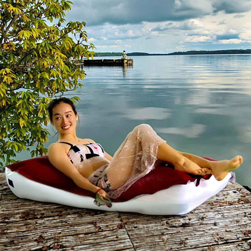 

Waterproof Outdoor Bean Bag Chair Floating Hammock Design for Swimming Pools-Fabric Traditional Style Wholesale