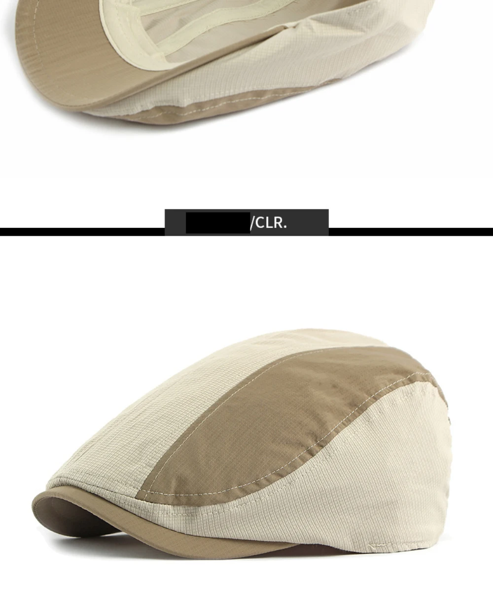 HT5108 Baskenmützen Frühling Sommer Sonnenhüte für Herren Damen Vintage Künstler Maler Baskenmütze Herren Damen Ivy Flat Cap Patchwork Baskenmütze – Detail 12