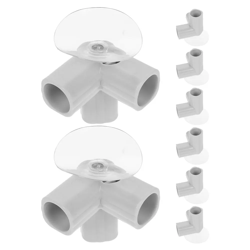 

8pcs 3-Way 3-Way Connectors Parts Tee Plastic Playpen Tee Pipe Fittings Fitting Connectors 0.866\