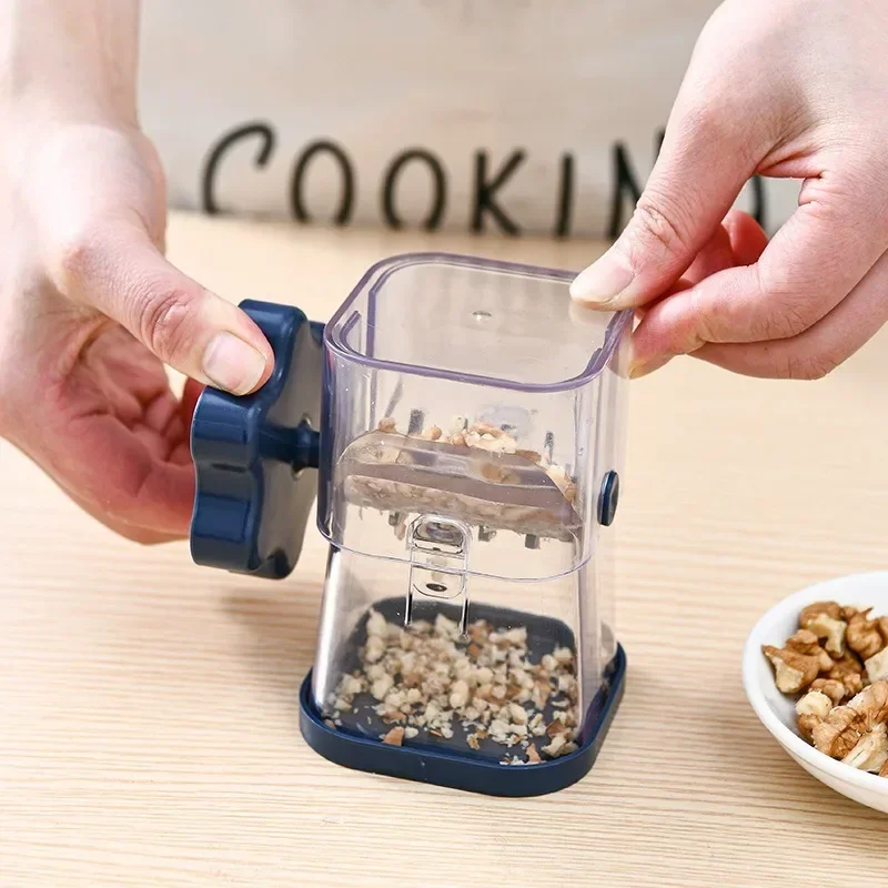 Manual Nut Grinder Peanut Masher Chopper Multifunctional Dried Fruit Crusher Peanut Grinding Device Masher Kitchen Tools