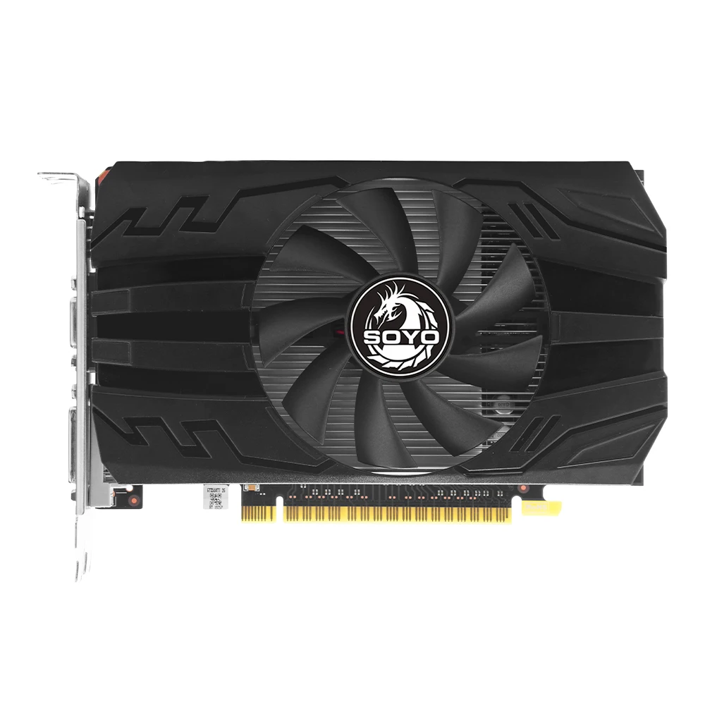 SOYO Graphics Cards NVIDIA GeForce GTX550 Ti 2G GDDR5 128bit HDMI*1 DVI*1 VGA*1 Video Card For Desktop Gaming Computer GPU