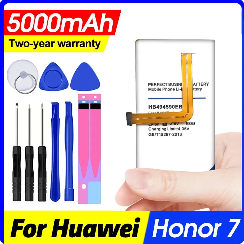 Сменный аккумулятор для телефона большой емкости Hb 494590 ebc для Huawei Honor 7 Glory Plk-tl01h