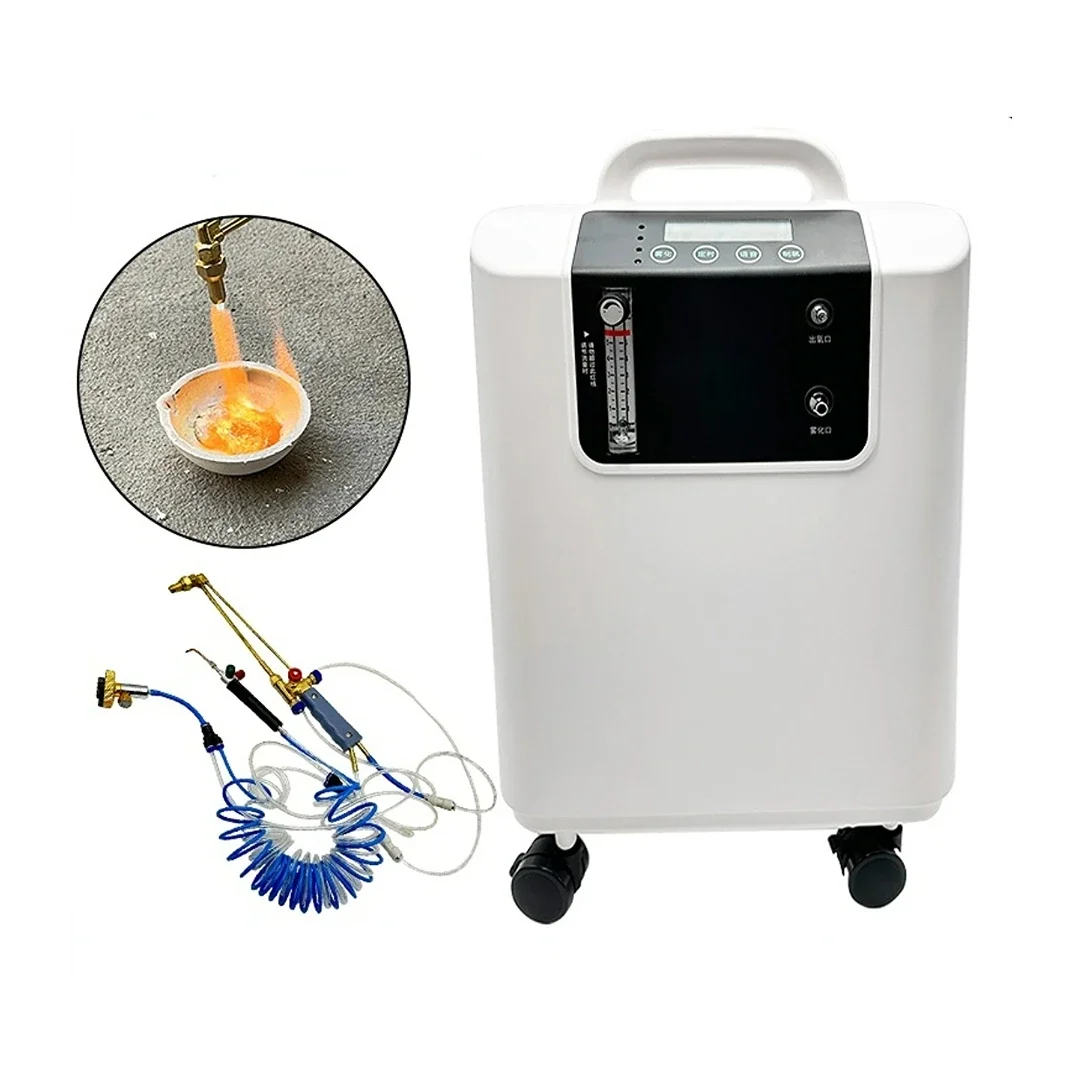 Jewelry Tools Equipment CNC  Making Machine with Welding Torch Portable Gold Silver Copper  Melting  