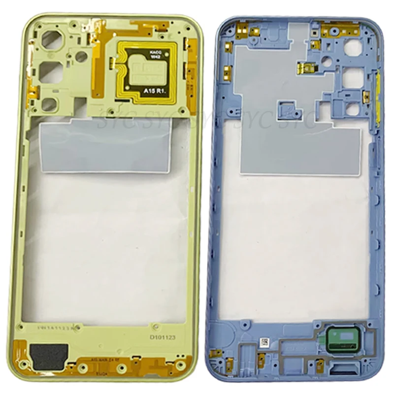 Middle Frame Center Chassis Cover Housing For Samsung A15 5G A156 Phone LCD Frame Repair Parts