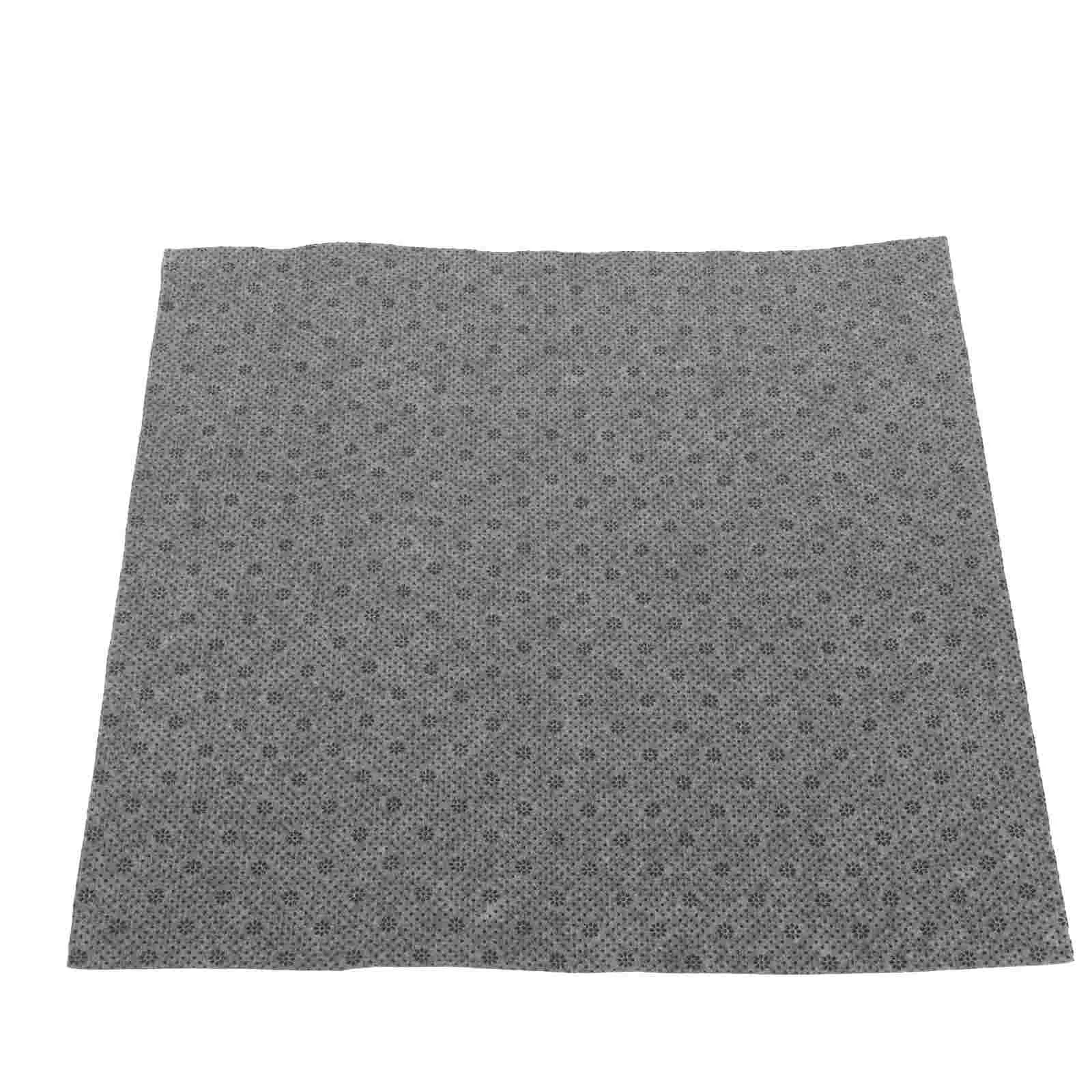 Nonslip Tufting Backing Cloth Non-slip Floor Carpet Bottom Particle Fabric Mat Liner Rug Desktop