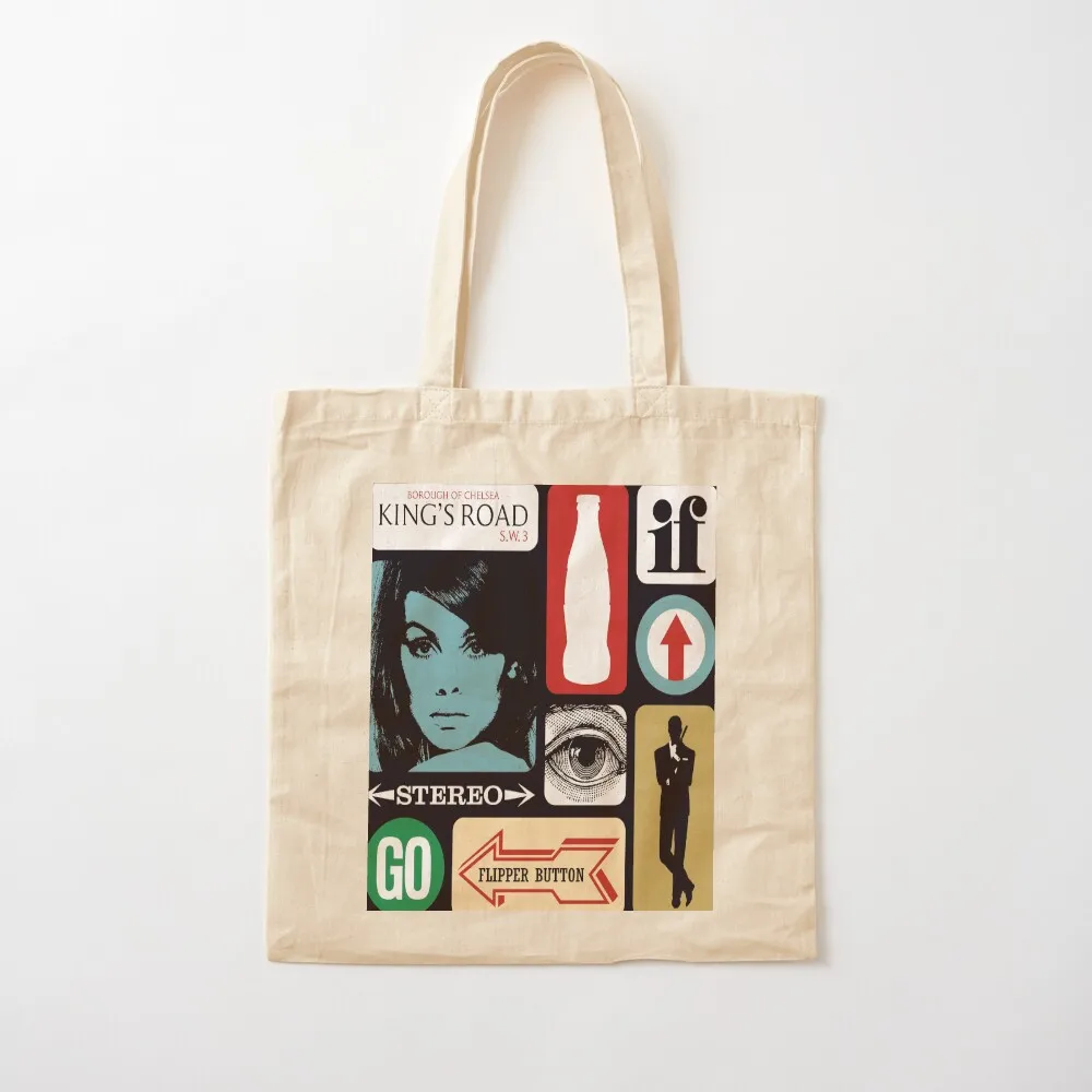 Swinging Sixties Three Tote Bag bags woman 2025 sac pour femme Woman shopper bag tote bag