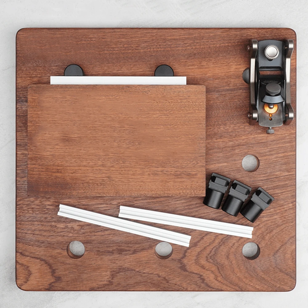 For T-Track Woodworking DIY Bench Planing Stop Baffle Table Planing Stop Bench Dogs Clamp 2pcs Table Fixing Clamp