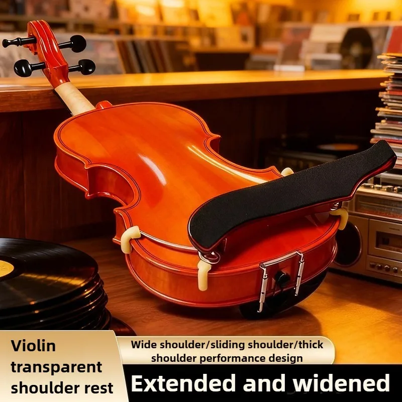 

Профессиональная подставка для скрипки, силиконовый материал, 4/4/4, детская наплечная подставка, портативные регулируемые аксессуары для скрипки