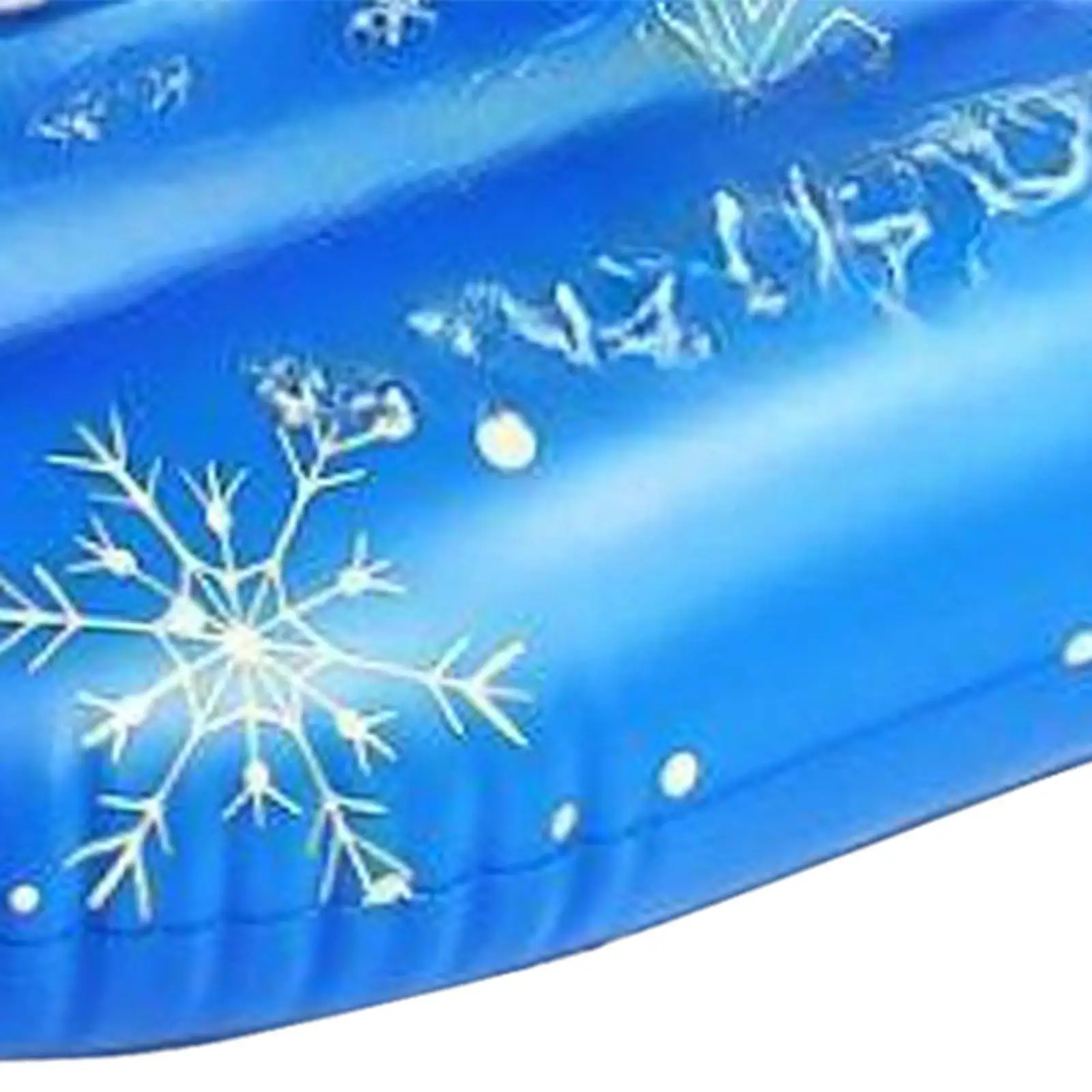 インフレータブルスノーチューブインフレータブルそり耐寒性雪ポータブルゲーム