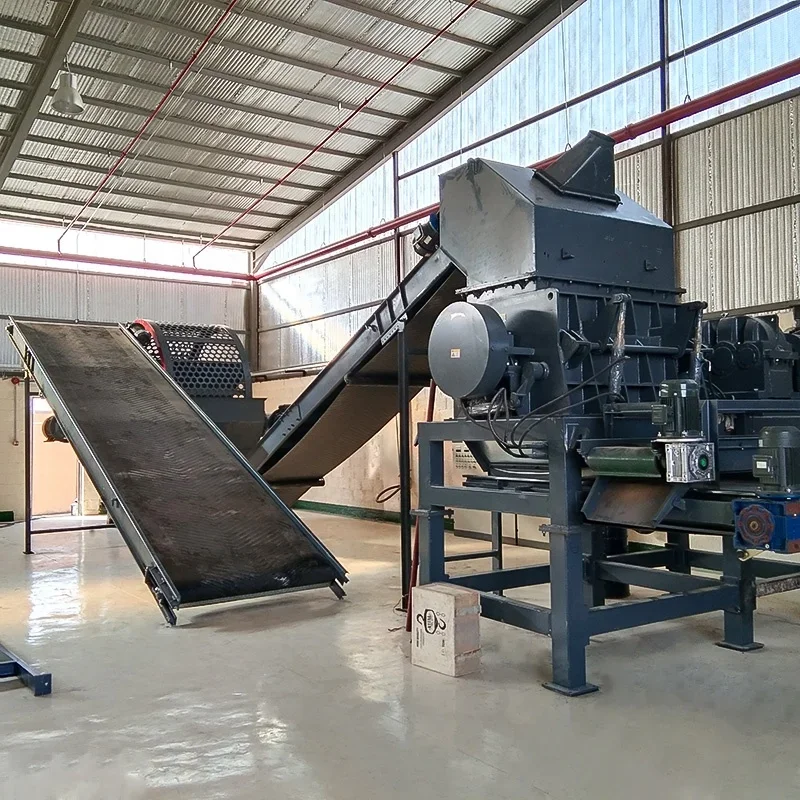 Low Price Automatic Steel Scrap Shredder Iron Aluminum Composite Frame Shredder Machine