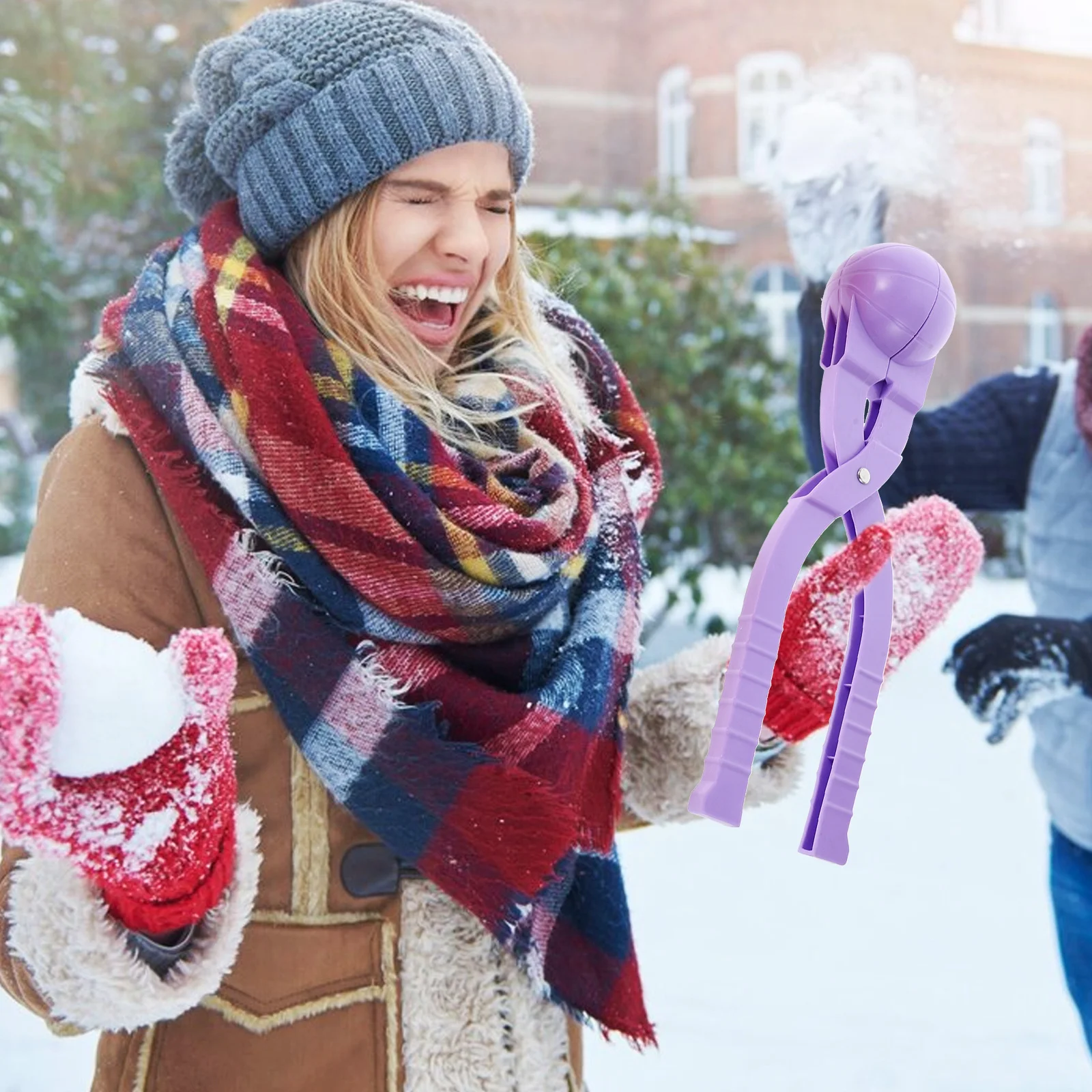 3pcs Kids For Games Making Tool Wet Sand Snow Fight Clip Mud Play Fight Snow Games Toys Clamp